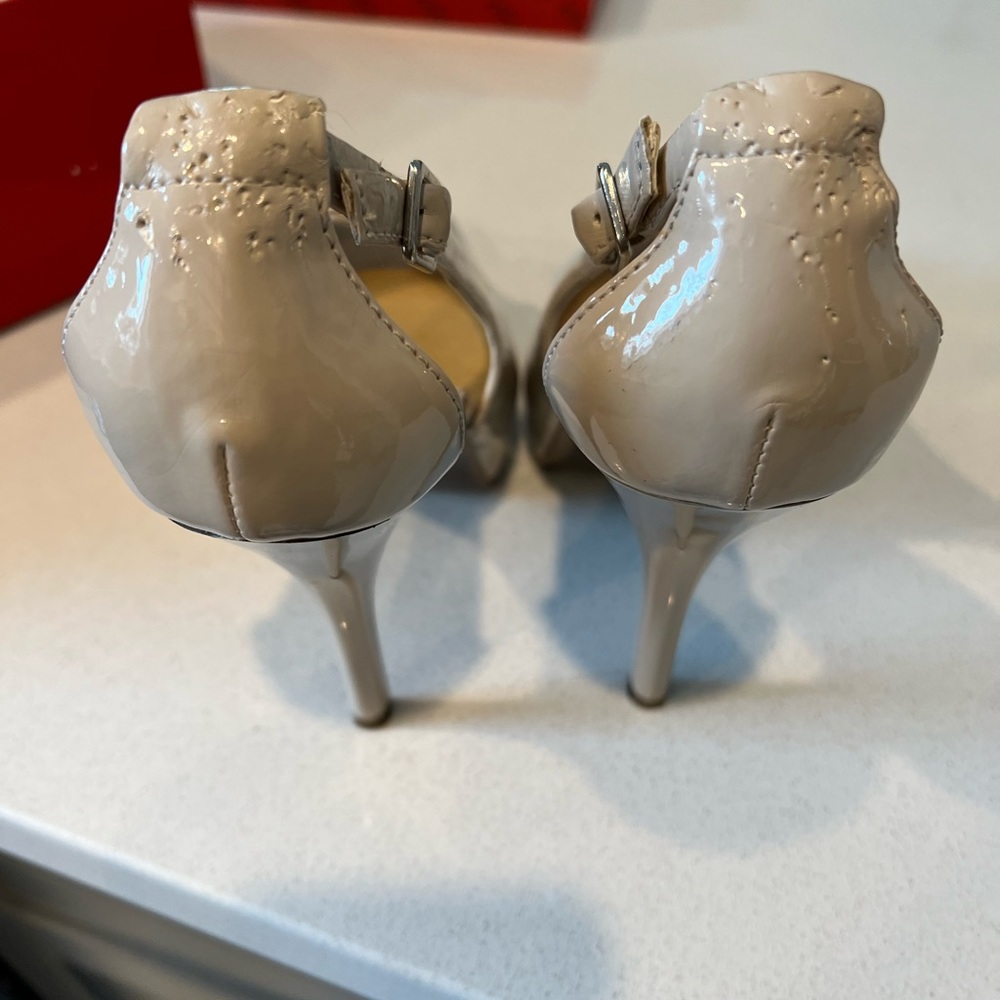 Platform Open Toed Heels - image 3